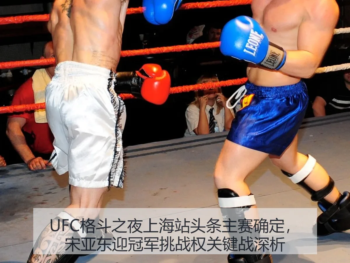 UFC格斗之夜上海站头条主赛确定,宋亚东迎冠军挑战权关键战
